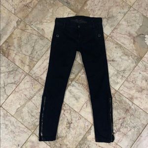 7 for all Mankind Dark Navy Denim Jeggings